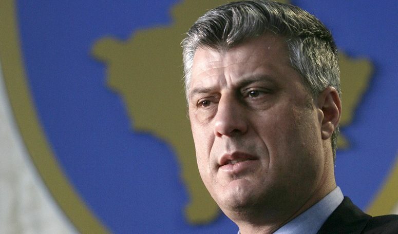 Премиер-министърът на Косово Хашим Тачи