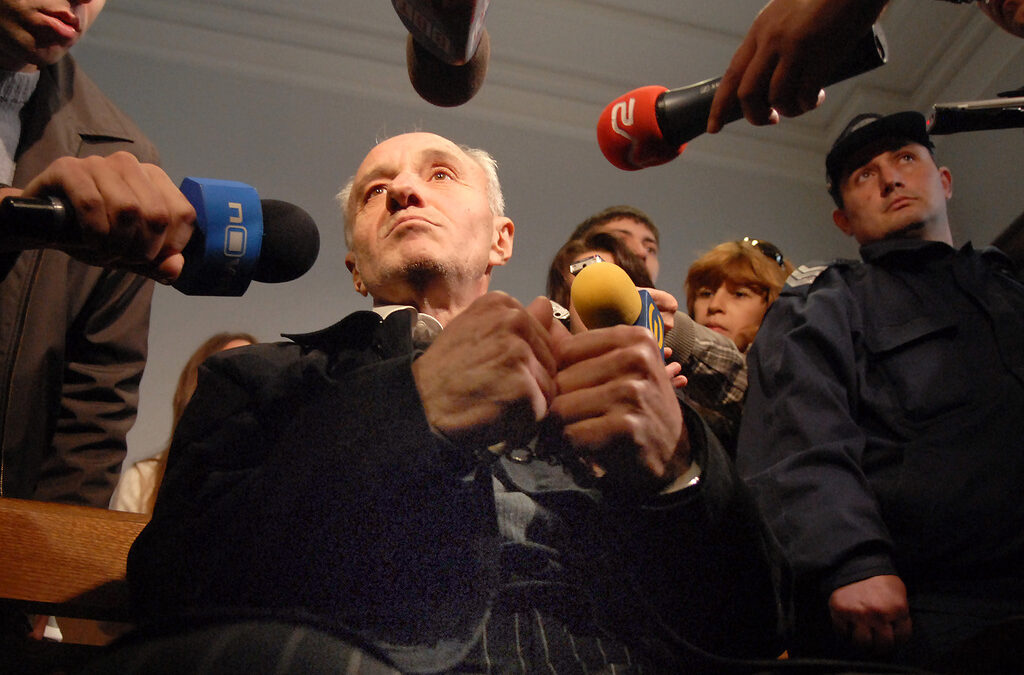 Асен Друмев в съдебната зала през ноември 2008 г