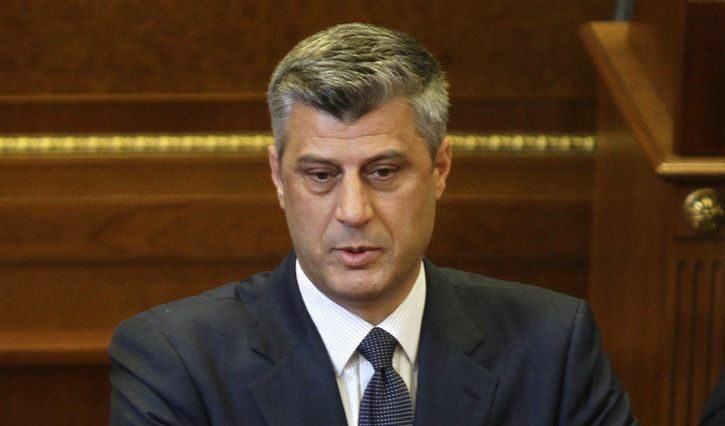 Косовският премиер Хашим Тачи Косовският премиер Хашим Тачи