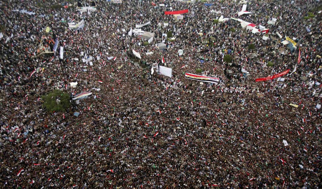 Над 50 000 души се събраха на днешния протест на площад "Тахрир" в Кайро