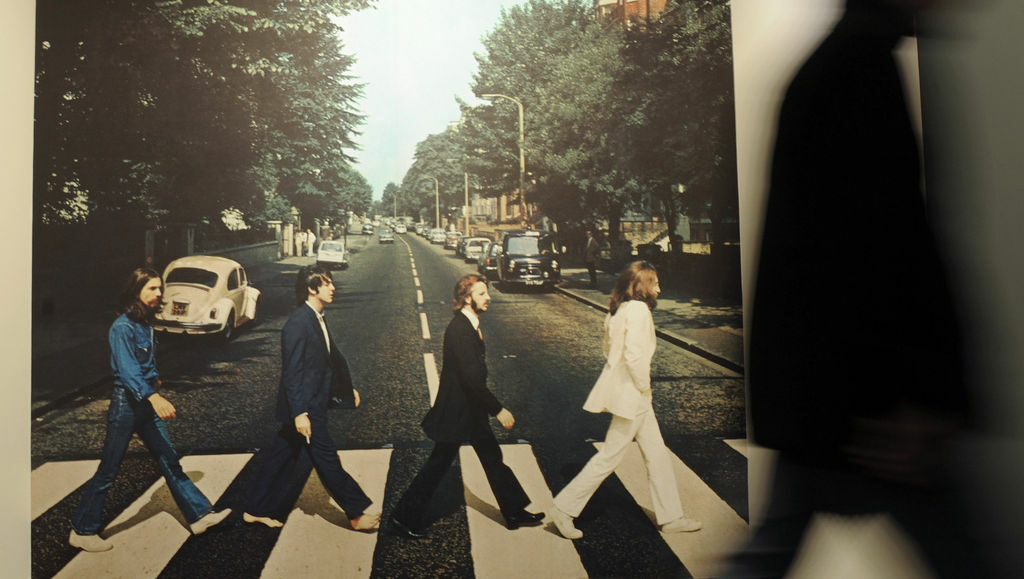 Обложката на Abbey Road, която е и едно от най-известните художествени оформления на албум.