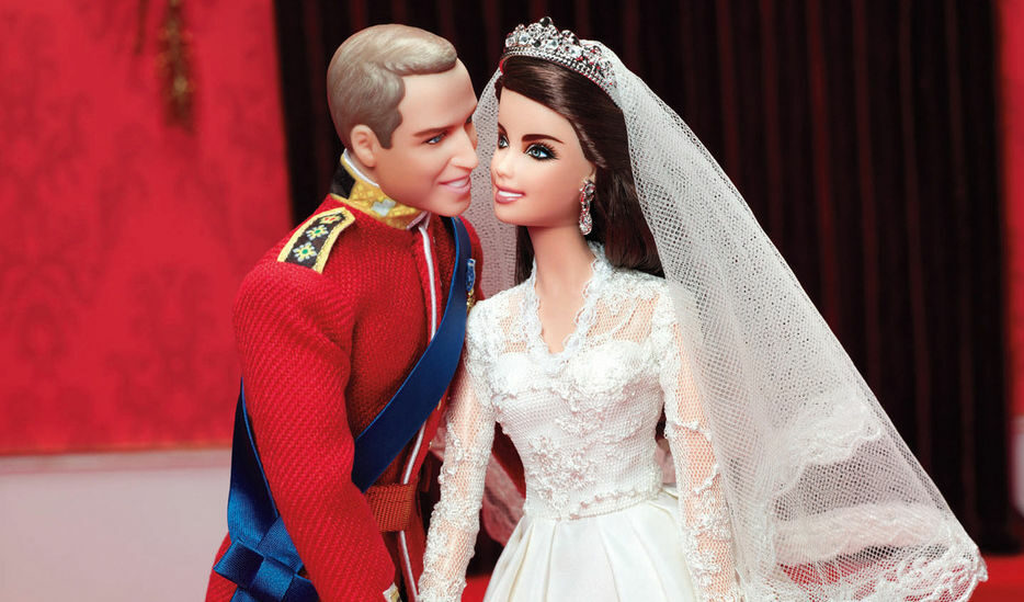 Куклите на Mattel по случай годишнината от сватбата на принц Уилям и Кейт Мидълтън