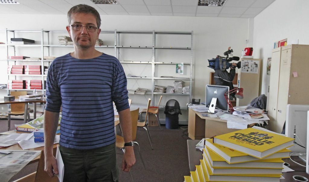 Френският карикатурист и издател на списанието Charlie Hebdo Шарб