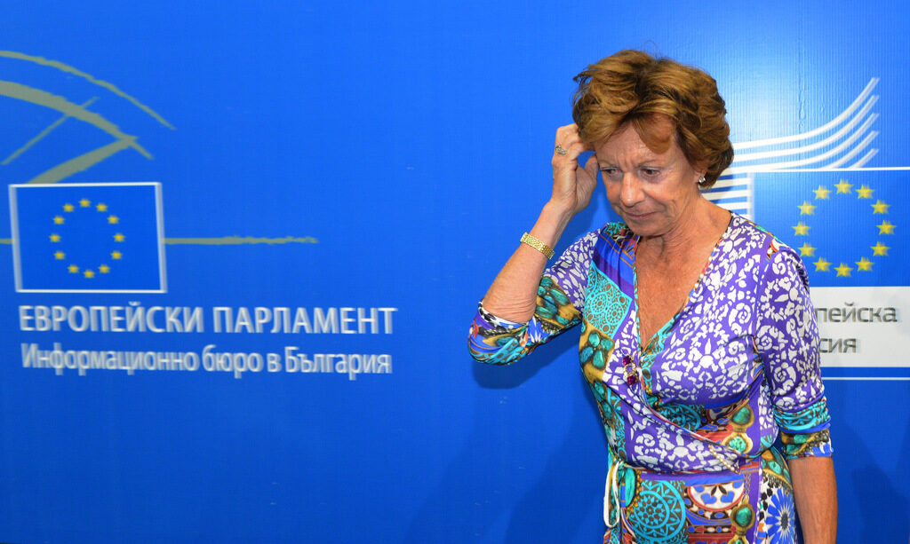 Заместник-председателят на Европейската комисия Нели Крус