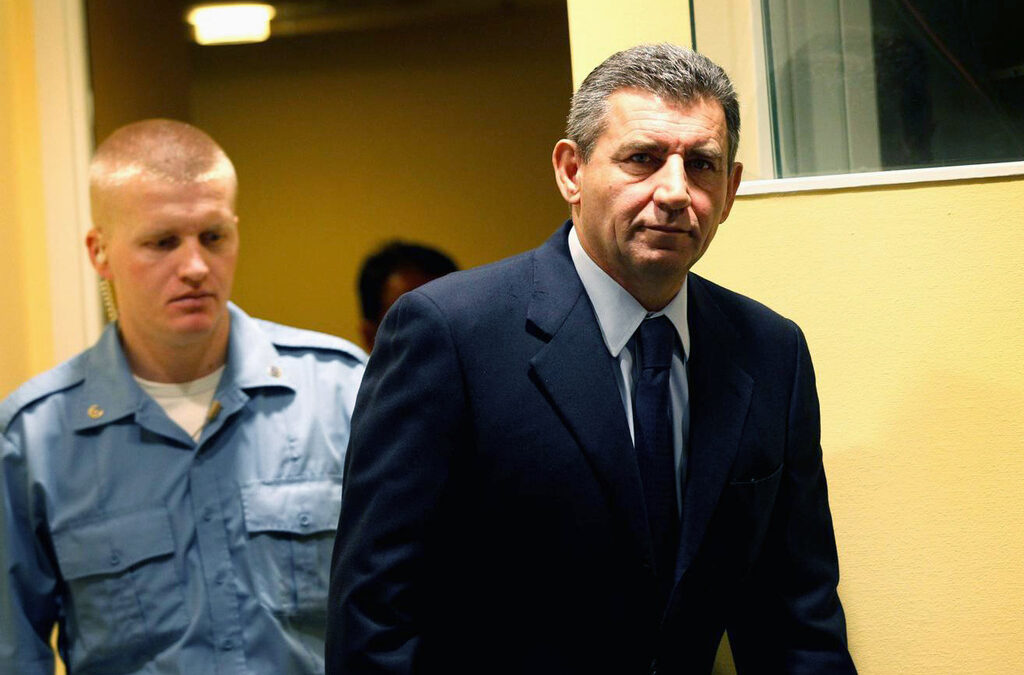 Анте Готовина в съда в Хага<br />