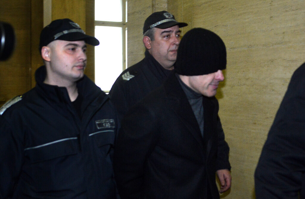 Евелин Банев Брендо преди едно от заседанията по делото за пране на пари срещу него, което приключи на първа инстанция в петък.
