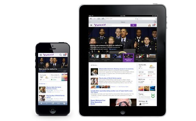 Yahoo! обнови дизайна на портала си