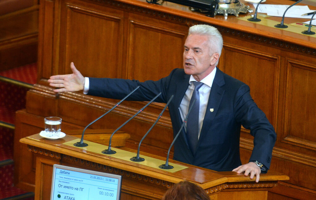 Волен Сидеров на откриването на 42-рото Народно събрание.