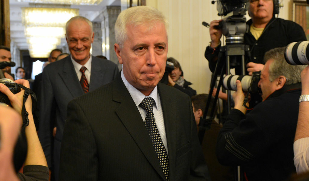 Полк. проф. Николай Петров, министър на здравеопазването в служебното правителство