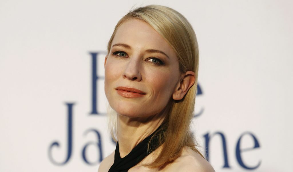 Кейт Бланшет на премиерата на Blue Jasmine, новия филм на Уди Алън, в Лондон