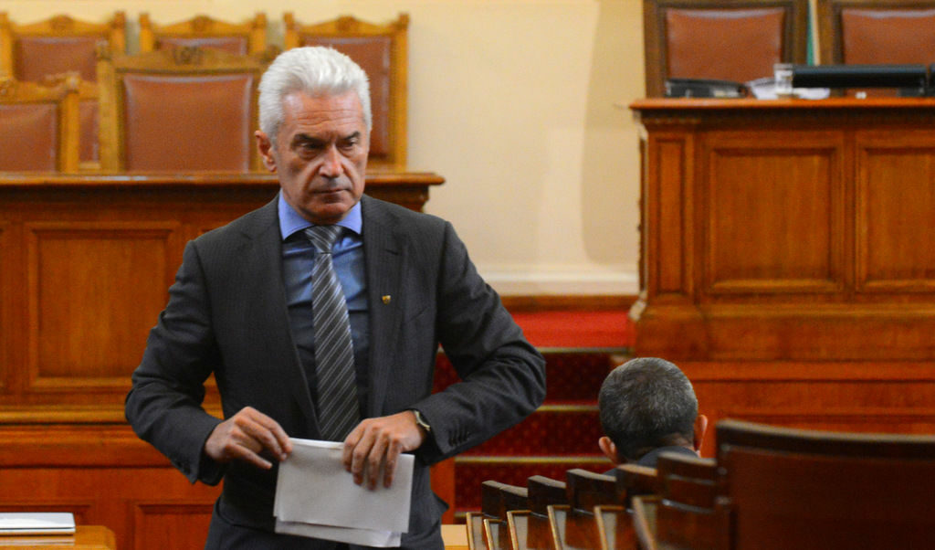 Лидерът на "Атака" Волен Сидеров Лидерът на "Атака" Волен Сидеров