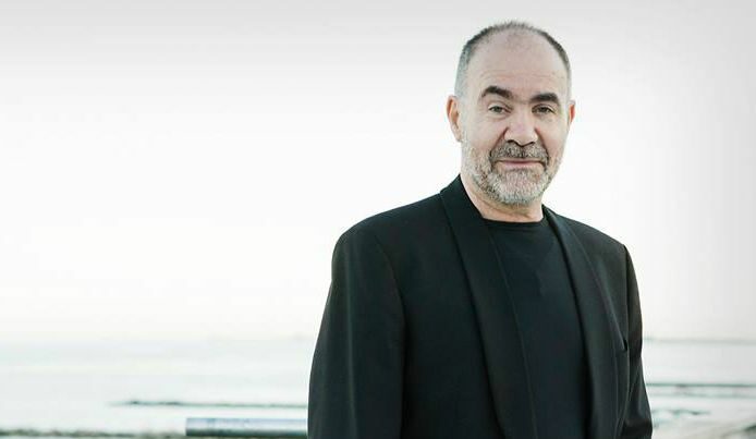Христос Стериоглу по време на премиерата на "Отчуждение" на кинофестивала във Венеция