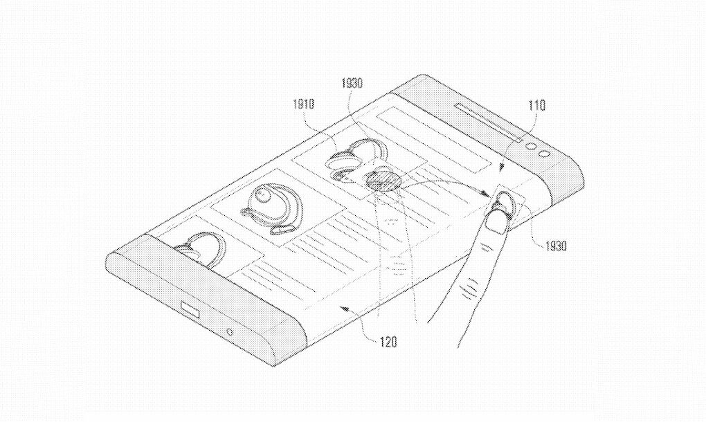 Samsung разкрива част от функциите на телефоните с огънати екрани