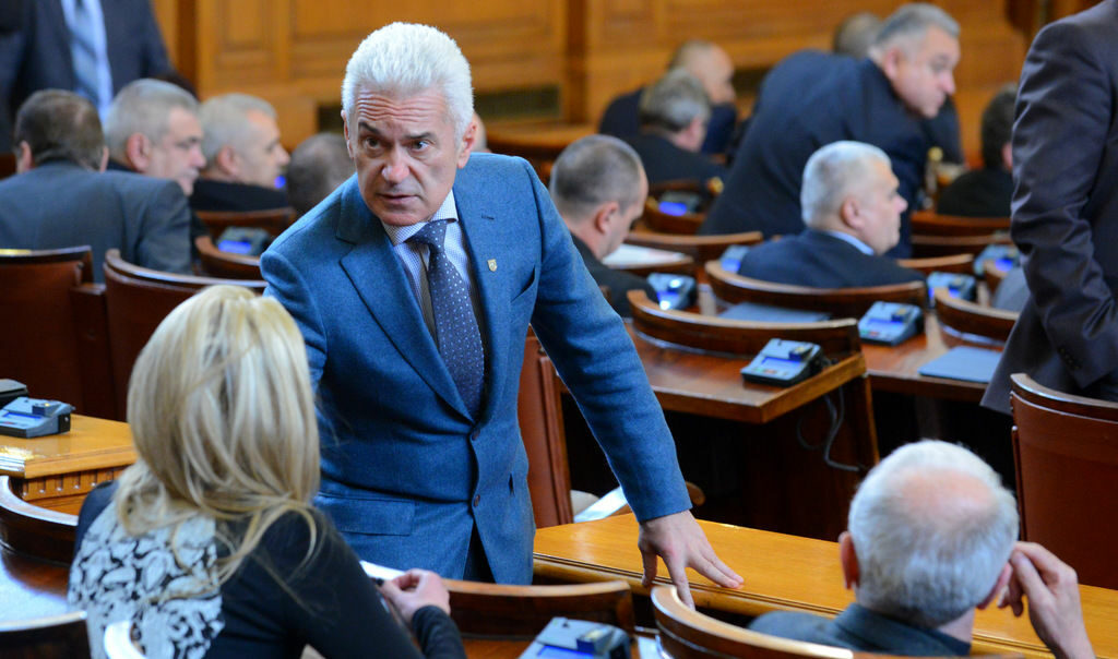 Волен Сидеров в пленарна зала