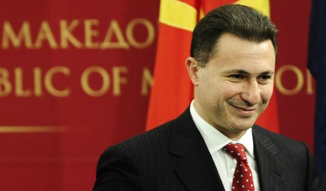 Лидерът на ВМРО-ДПМНЕ Никола Груевски Лидерът на ВМРО-ДПМНЕ Никола Груевски