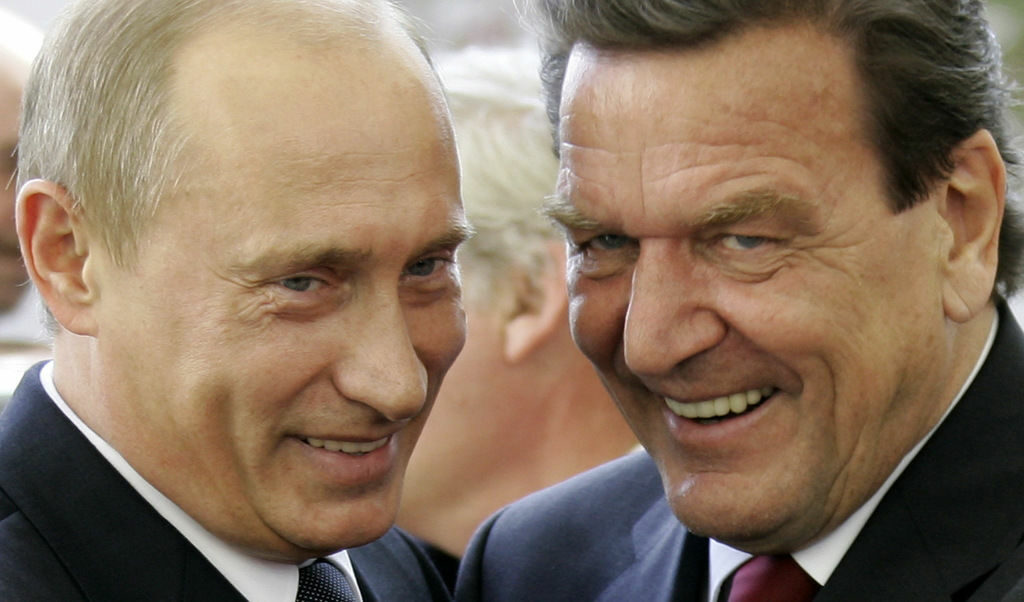Путин и Шрьодер Путин и Шрьодер