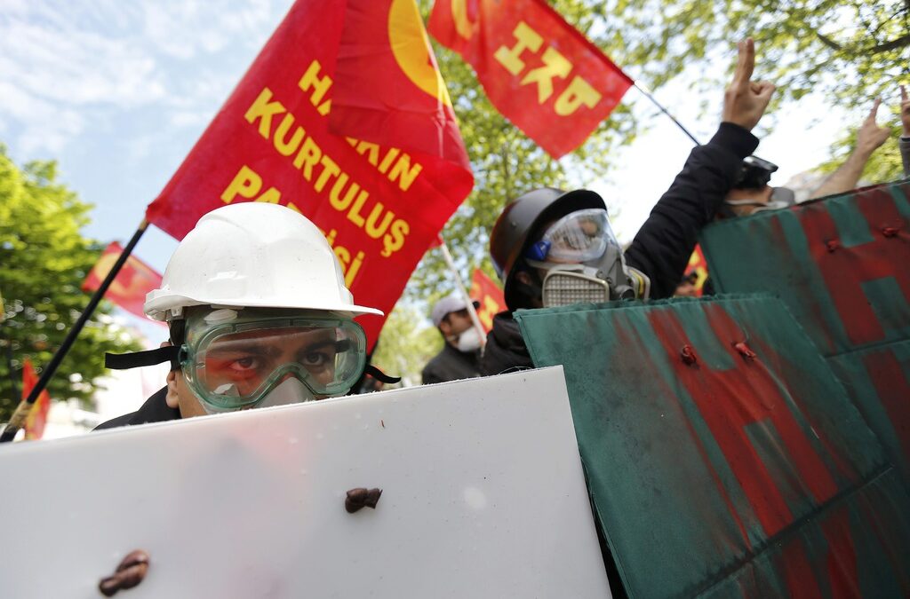 Протестиращи са готови за действията на полицията