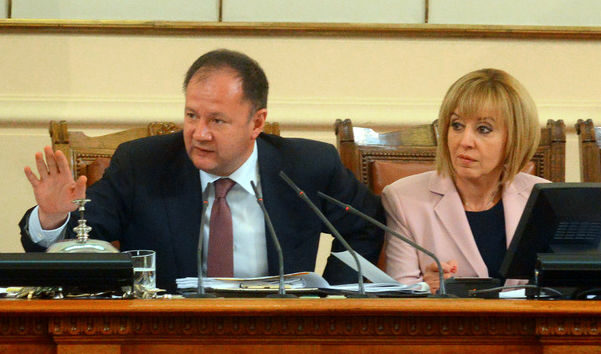 Михаил Миков в парламента