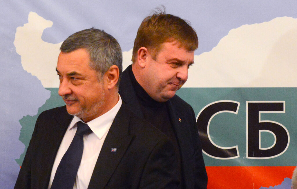 Валери Симеонов и Красимир Каракачанов