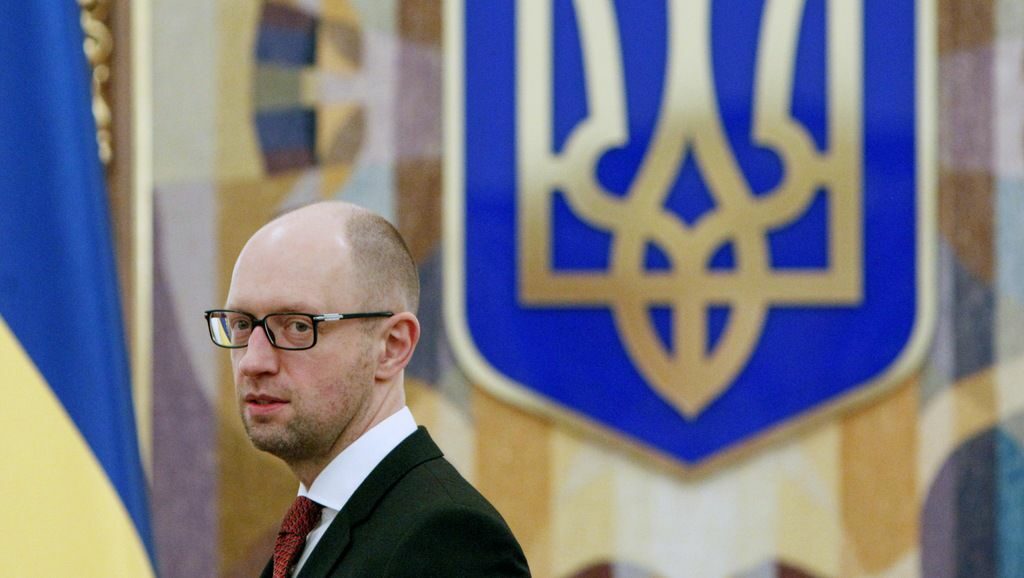 Премиерът на Украйна Арсений Яценюк