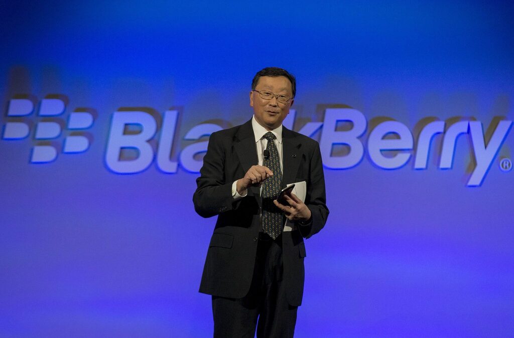 Изпълнителният директор на BlackBerry Джон Чен. Изпълнителният директор на BlackBerry Джон Чен.