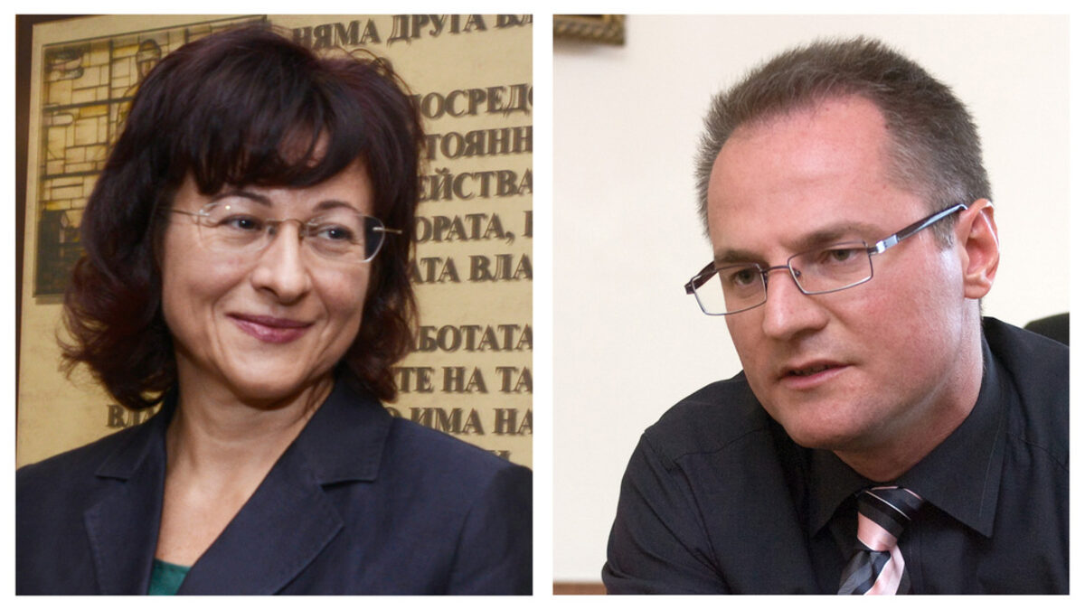 Претендентите за върховния съдийски пост Павлина Панова и Лозан Панов
