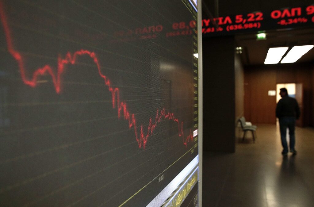 Банките са с основния принос днес борсовият индекс в Атина да потъне с почти 10%.