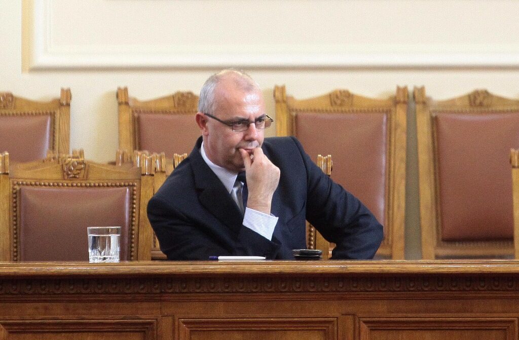 Вътрешният министър Веселин Вучков