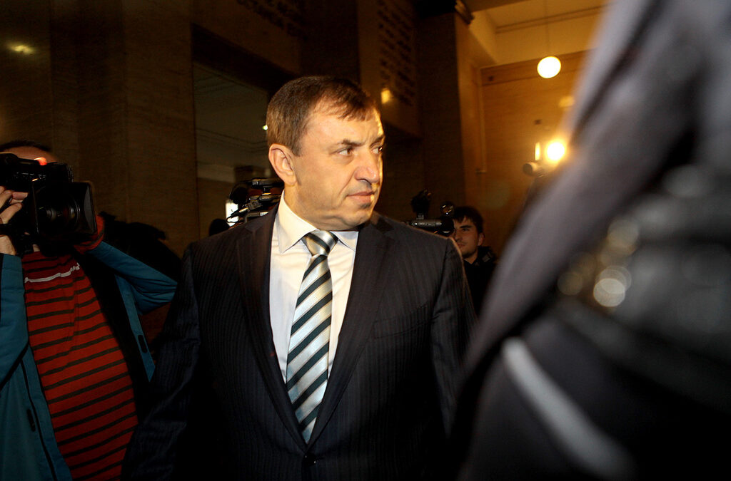 Алексей Петров на едно от заседанията по делото "Октопод"
