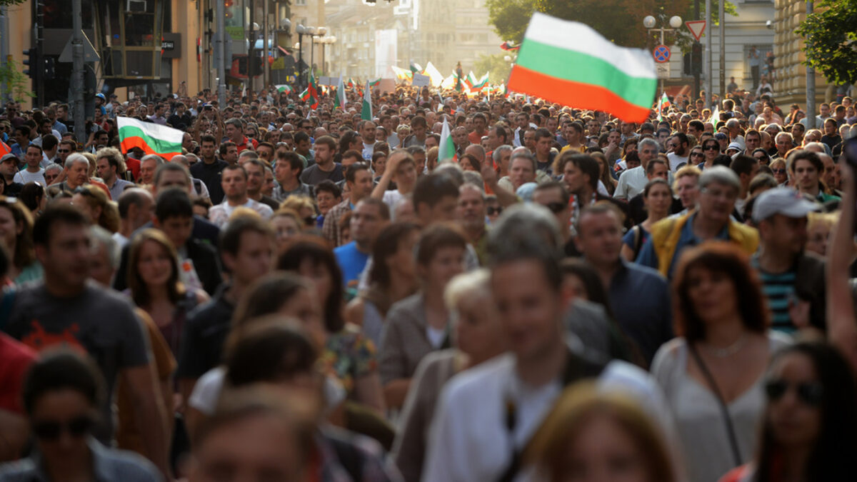 Протестът срещу кабинета "Орешарски" през 2013 г.