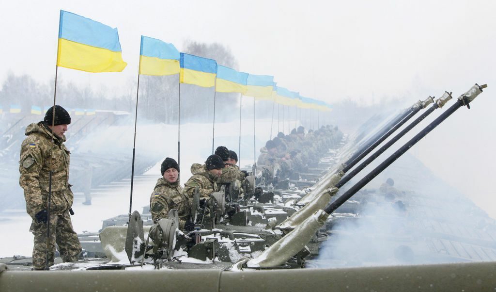 Британски военни обучават украинската армия