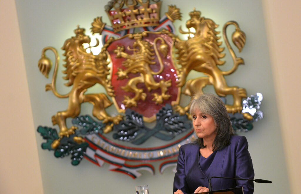 Вицепрезидентът Маргарита Попова