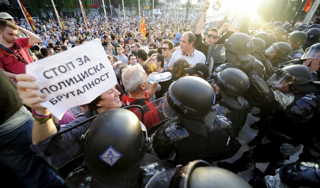 Протестите в Македония продължават и тази вечер
