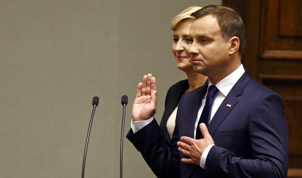Новият полски президент Анджей Дуда встъпи в длъжност