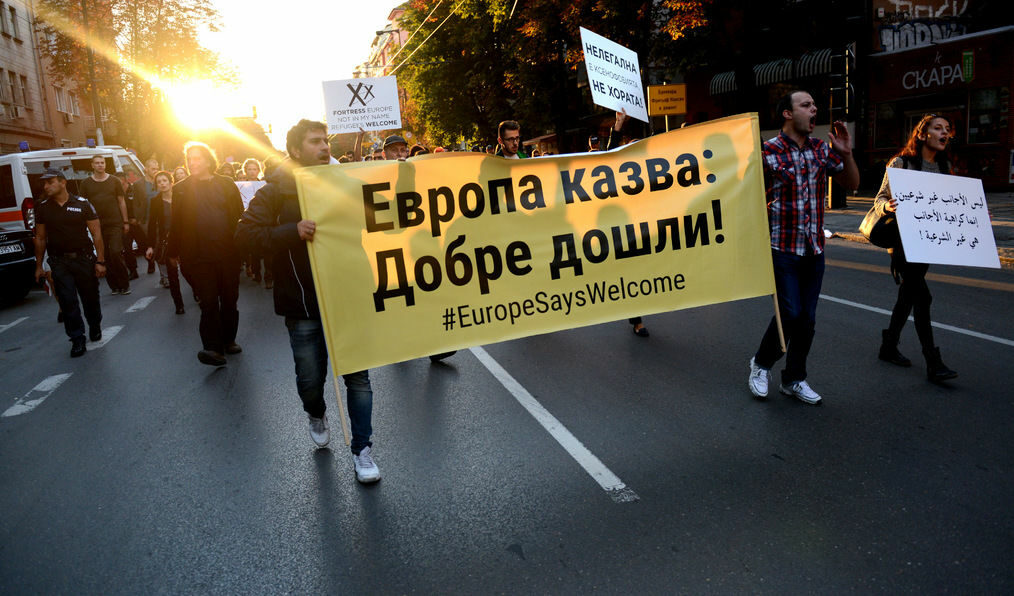 Шествие в солидарност за бежанците се проведе в София