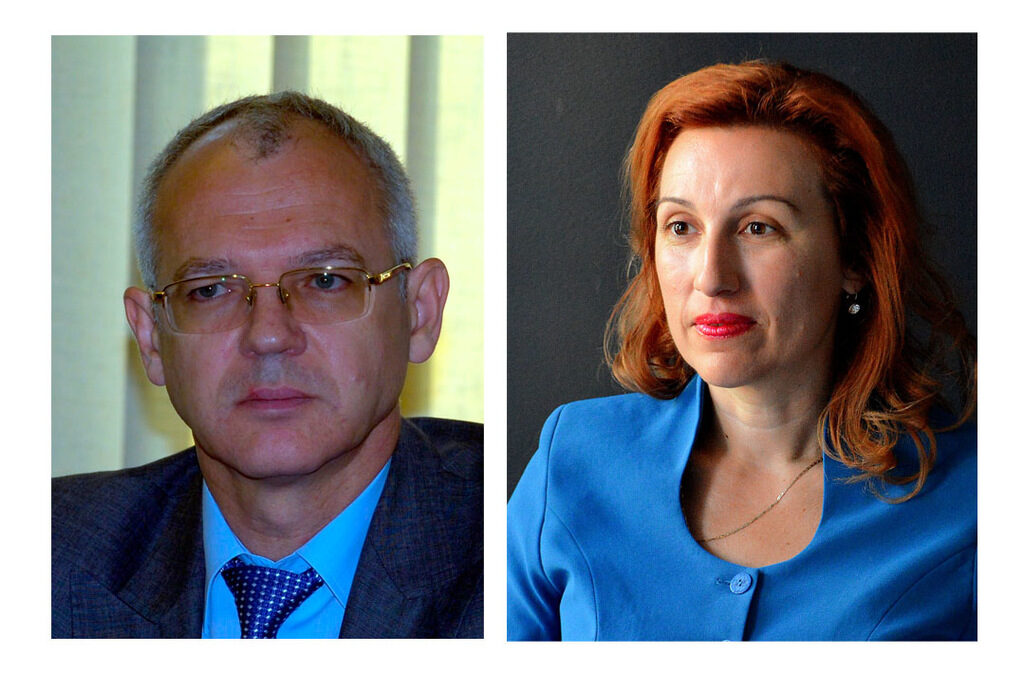 Васил Велев и Меглена Русинова.