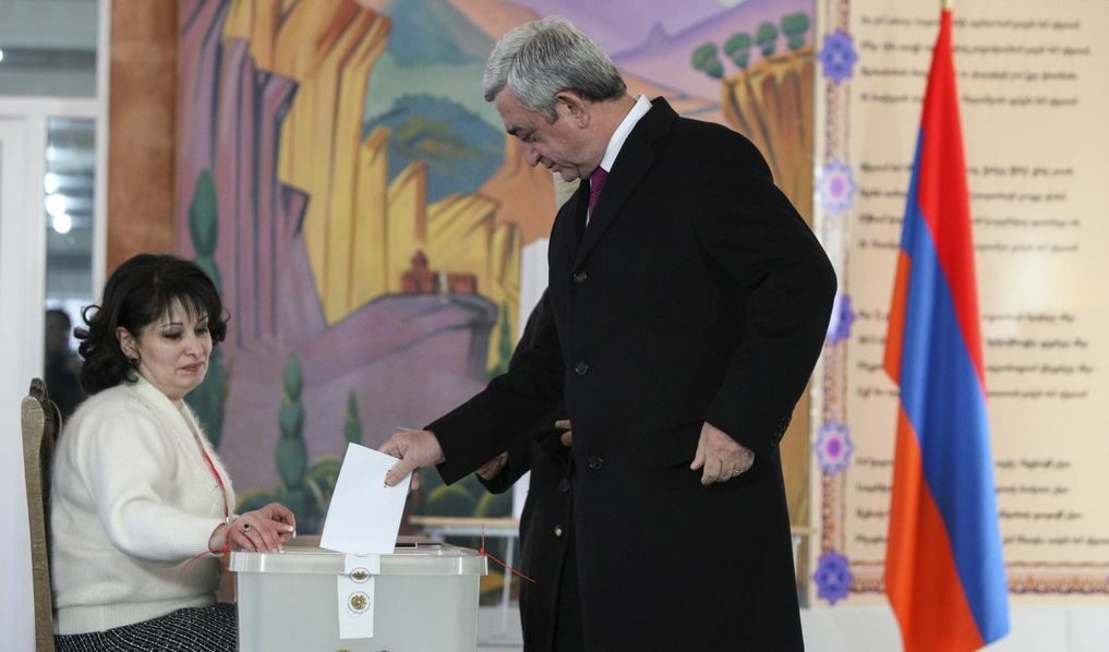 Президентът на Армения Серж Саргсян