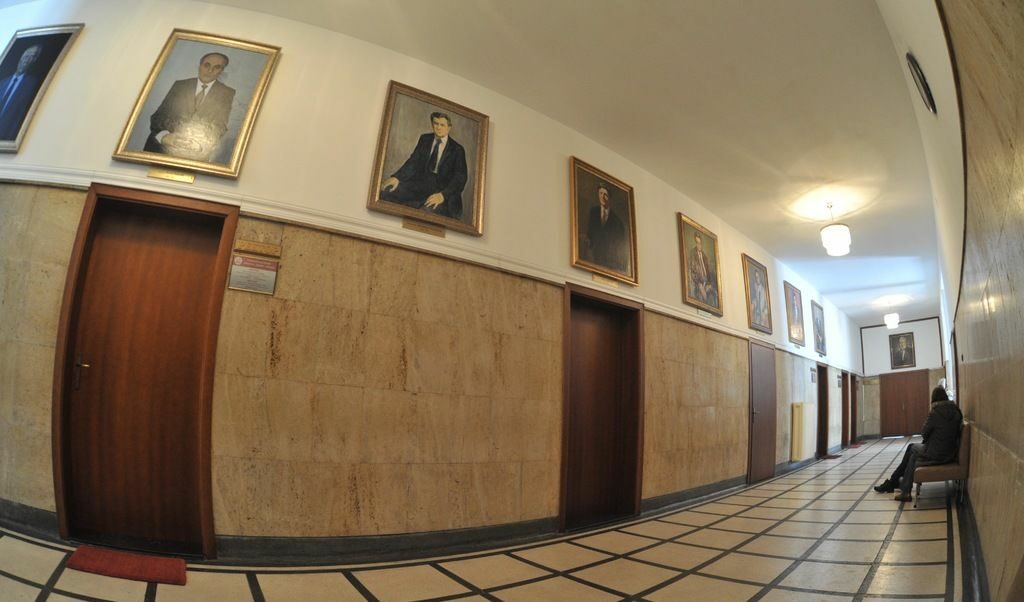 Ректоратът на Стопанската академия в Свищов (архив)