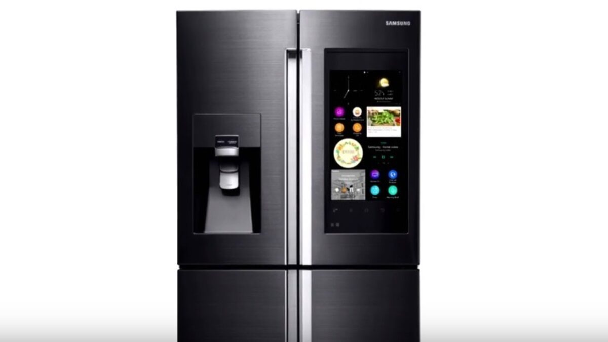 Samsung представи хладилник, който може да поръчва хранителни продукти