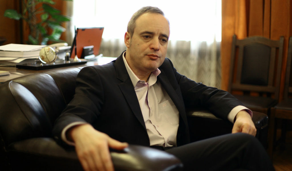 Проф. Анастас Герджиков, ректор на Софийския университет