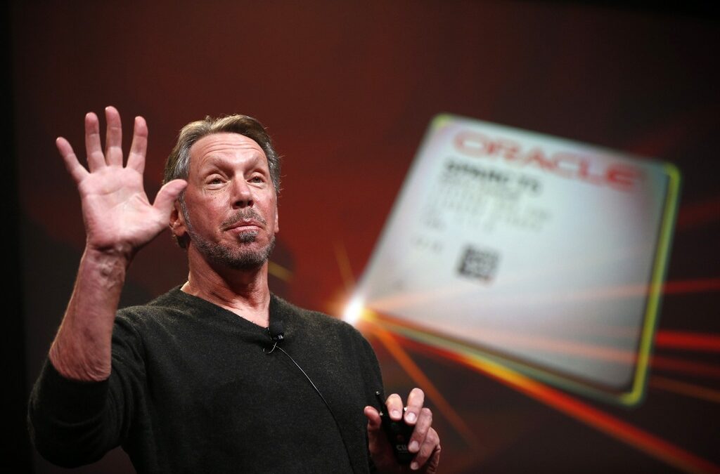 Лари Елисън, изпълнителен директор на Oracle.