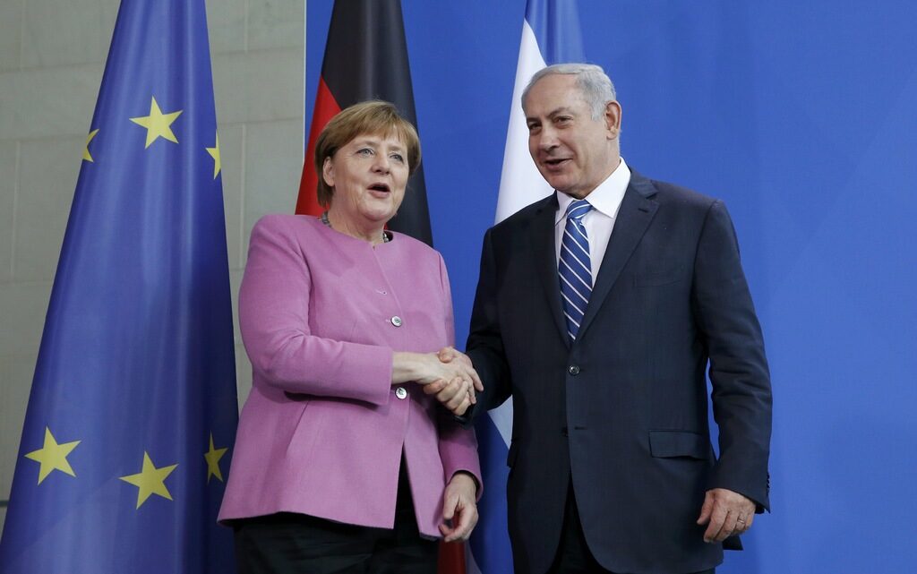 Германският канцлер Ангела Меркел и израелският премиер Бенямин Нетаняху