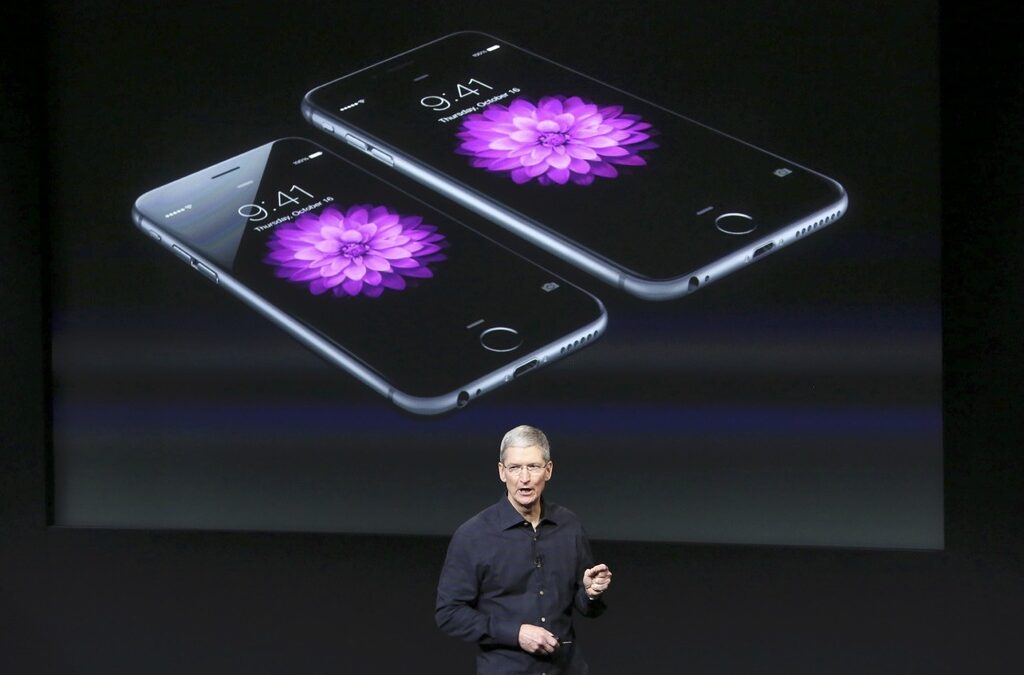 Представянето на iPhone 6.