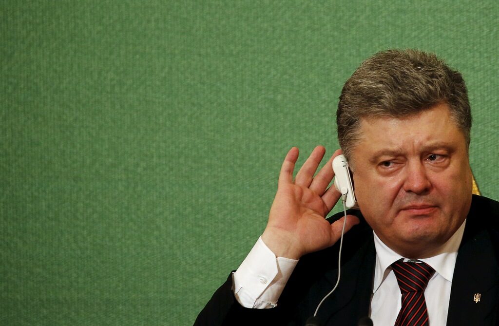 Украинският президент Петро Порошенко