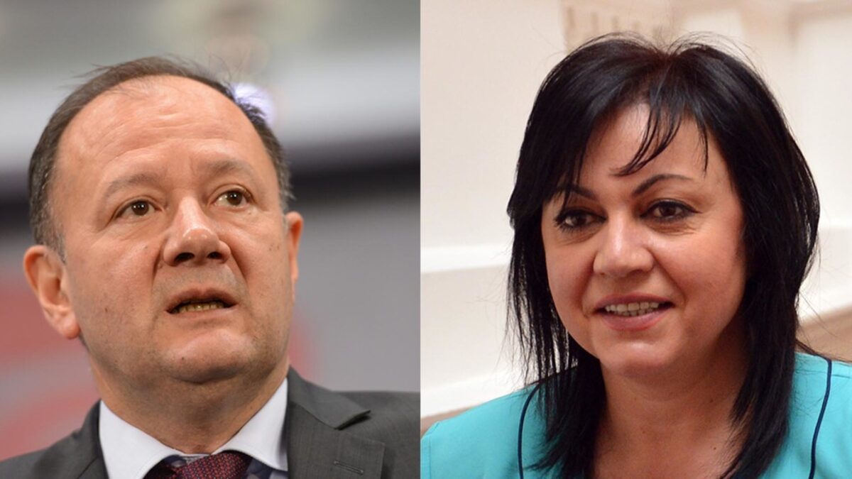 Корнелия Нинова е най-сериозната конкуренция на настоящия лидер на БСП Михаил Миков. Изборът вероятно ще е посред нощ. В полза на Михаил Миков се отказа вечният кандидат за лидер Янаки Стоилов, а в полза на Нинова - гласът на вътрешната опозиция Кирил Добрев. Корнелия Нинова е най-сериозната конкуренция на настоящия лидер на БСП Михаил Миков. Изборът вероятно ще е посред нощ. В полза на Михаил Миков се отказа вечният кандидат за лидер Янаки Стоилов, а в полза на Нинова - гласът на вътрешната опозиция Кирил Добрев.