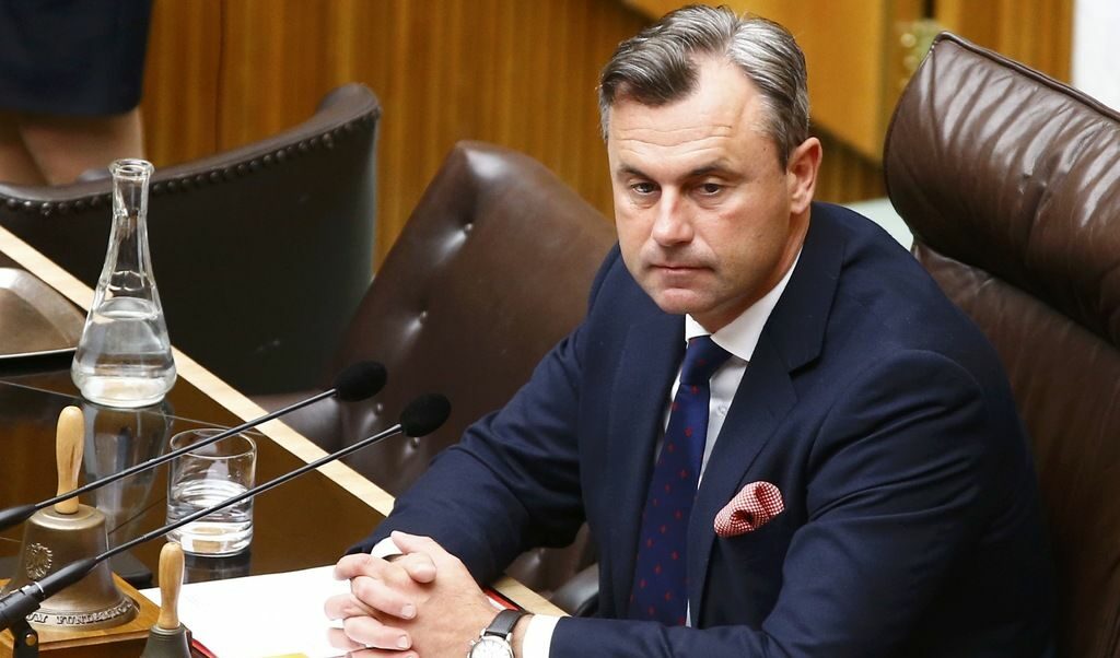 Норберт Хофер - фаворитът на втория тур на президентските избори.