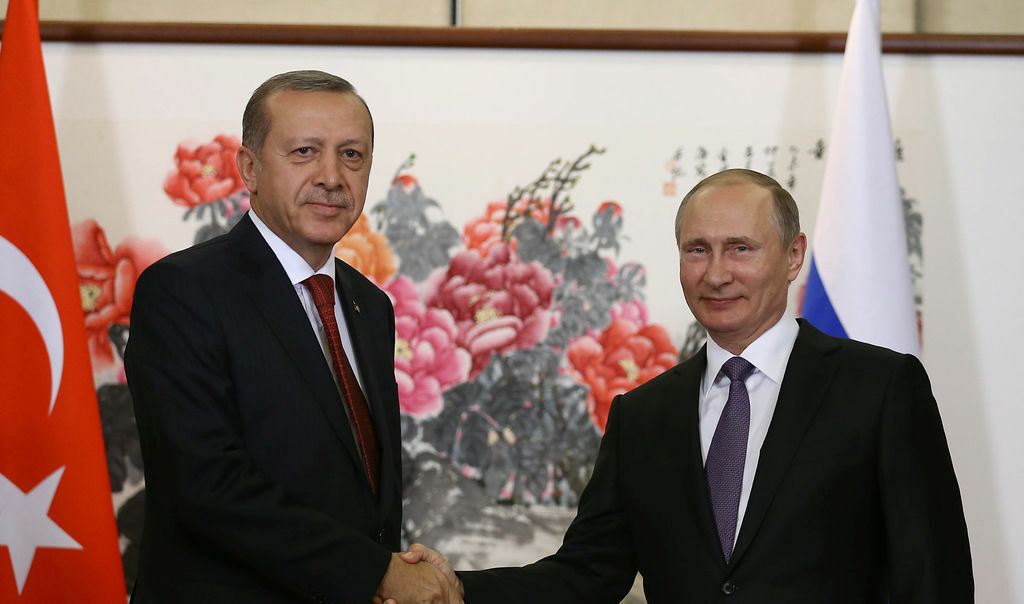 Реджеп Ердоган и Владимир Путин