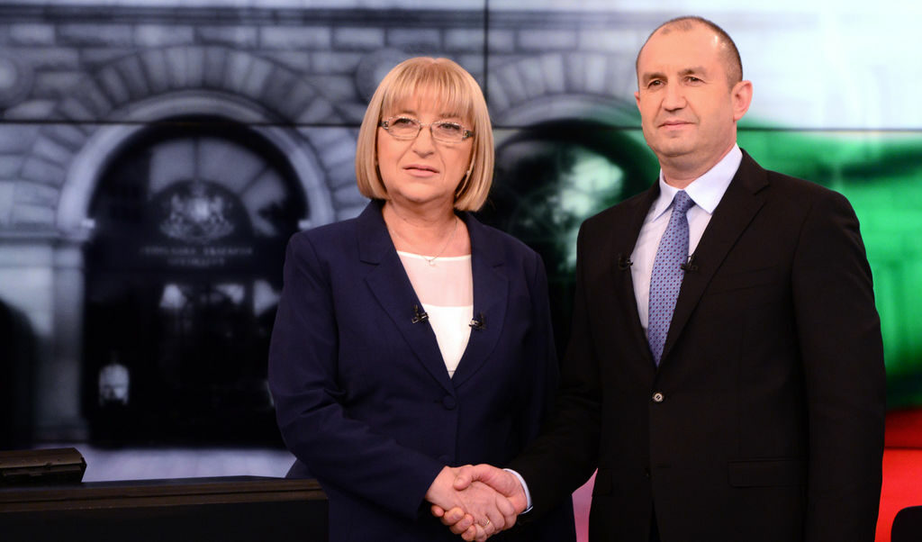 Цецка Цачева и Румен Радев