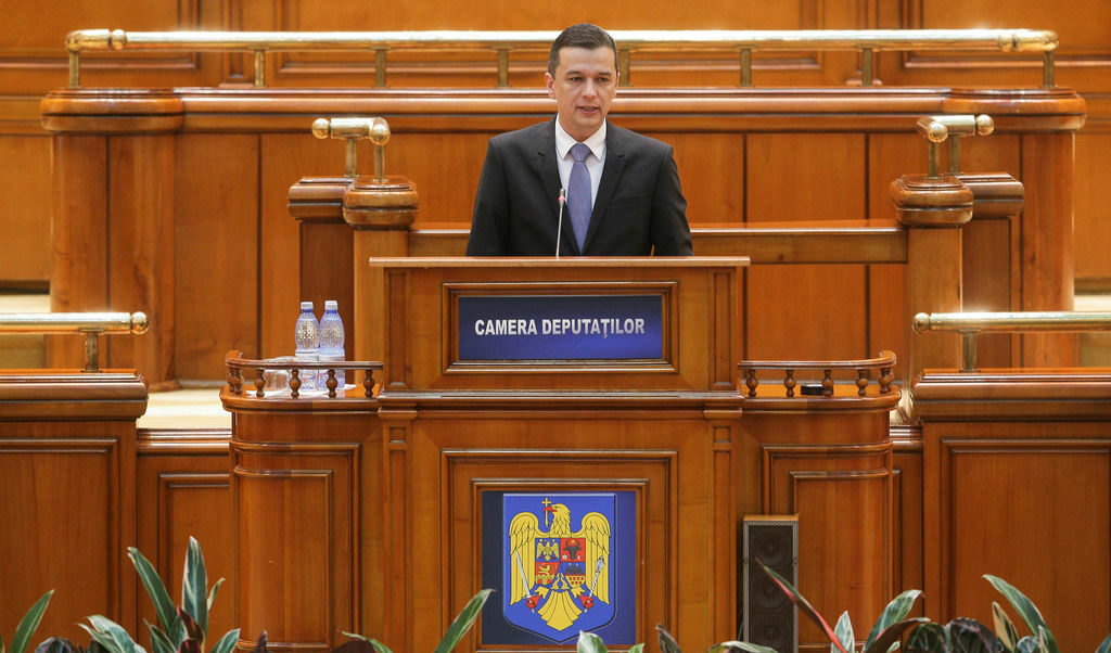 Премиерът на Румъния Сорин Гриндяну.