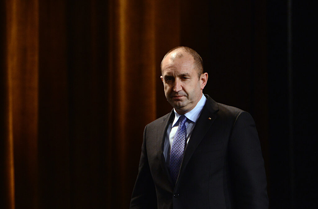 Новоизбраният президент Румен Радев